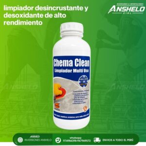 Chema Clean Multi Uso Limpiador y Neutralizador de Salitre 1 L